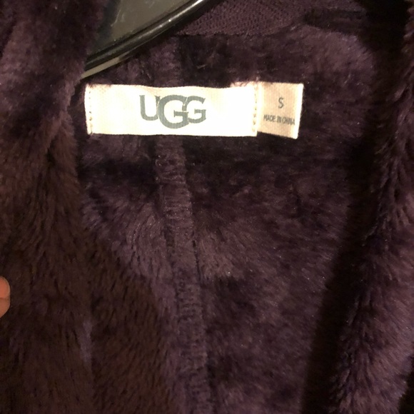 UGG Soft Purple Jacket Size Small - Picture 6 of 6